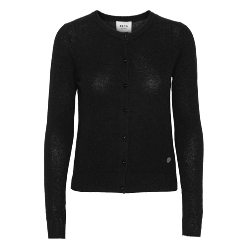 BETA STUDIOS CLASSIC CARDIGAN BLACK